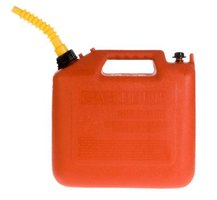 Fuel cans can be adapted for use as fuel tanks.