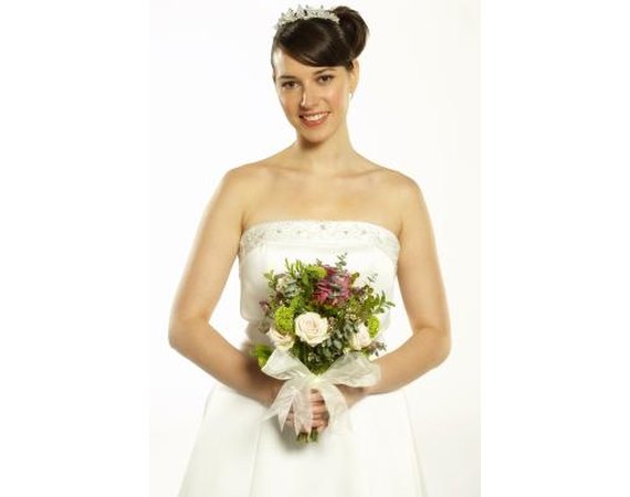Braided or even Stiched Wedding and reception Hair-styles with regard to Brunettes