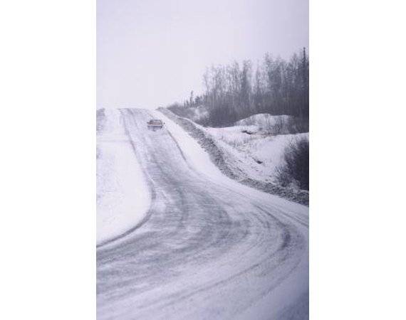 Road Salt Affecting the Paint Surfaces of Vehicles