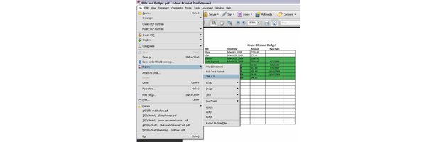 How to Convert PDF Documents to Excel thumbnail