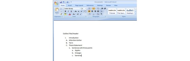 how-to-make-an-outline-in-microsoft-word-2007-ehow