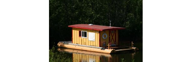 How to Build a Shallow Draft House Boat thumbnail