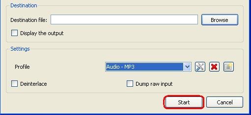 how to convert flac to mp3 vlc