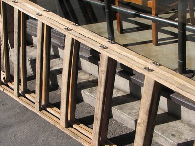 How to Construct Your Own Ladder Shelves