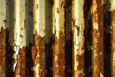 Corrugated Steel Rust