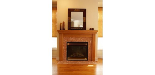 Mission Style Fireplace