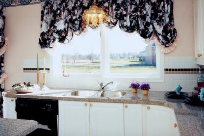 Replacement Kitchen Cabinet Doors on Replace Old Cabinet Doors With Trendy Skirts