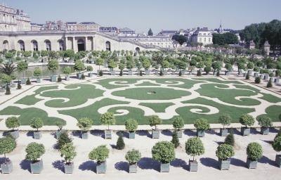 symmetrical landscaping