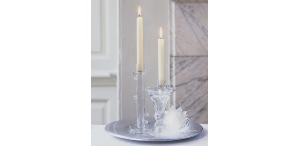 Tall Glass Candle Holders on Ideas For Tall Glass Candle Holders On A Mantel   Ehow Com