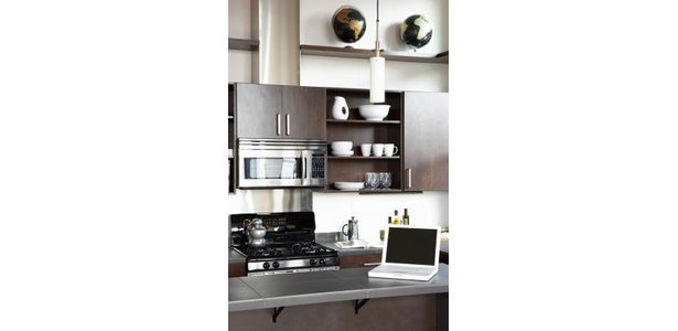 how to make cabinet doors on How To Build Inexpensive Cabinet Doors Using Molding   Ehow Com