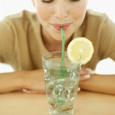 To avoid dehydration, drink water throughout the day
