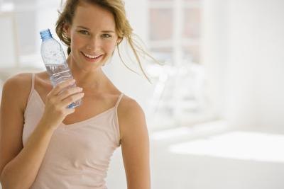 Drink as much water as you can.