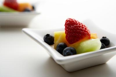 Mixed fruit in dish