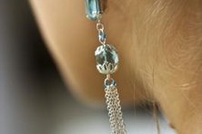 Pair the spacers with beads or use only spacers to create your earrings.