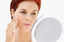 With the right makeup, no one can even notice your pimple.
