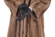 A fur coat provides warmth.