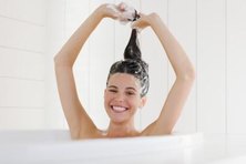 A deep conditioner can help combat overprocessed hair.