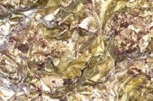Choose metallic paint for a smooth finish or metallic plaster for texture.