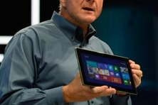 Microsoft CEO Steve Ballmer introduced the Surface line of Windows 8 and Windows RT tablets in mid-2012.