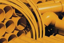 Correctly installed mechanical joints prevent leaks from HDPE pipes.
