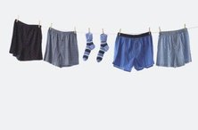Clothes dry more slowly in humid conditions.