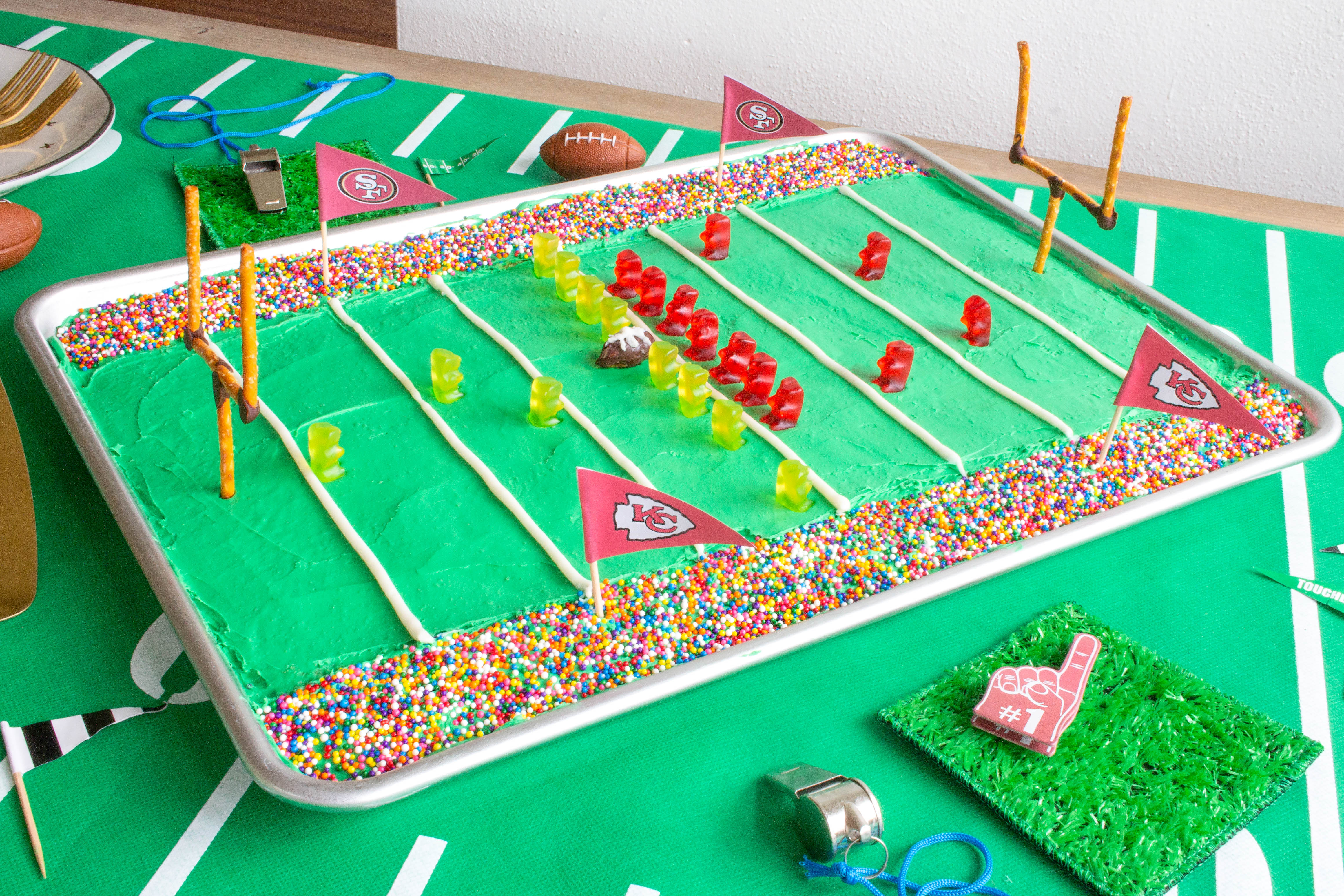Football Pitch Cake - Buy Online, Free UK Delivery — New Cakes
