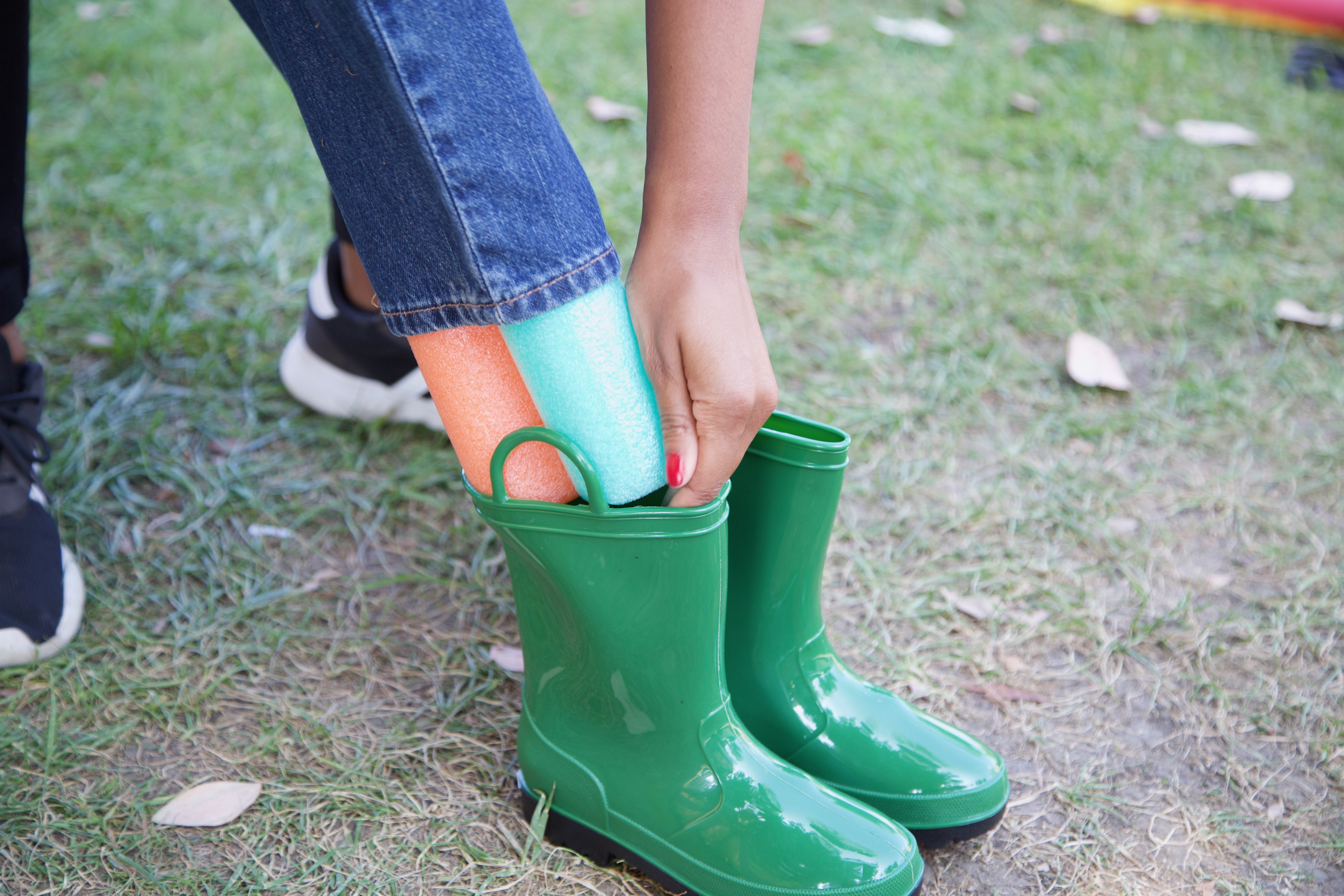 Georgie green rain boots hot sale