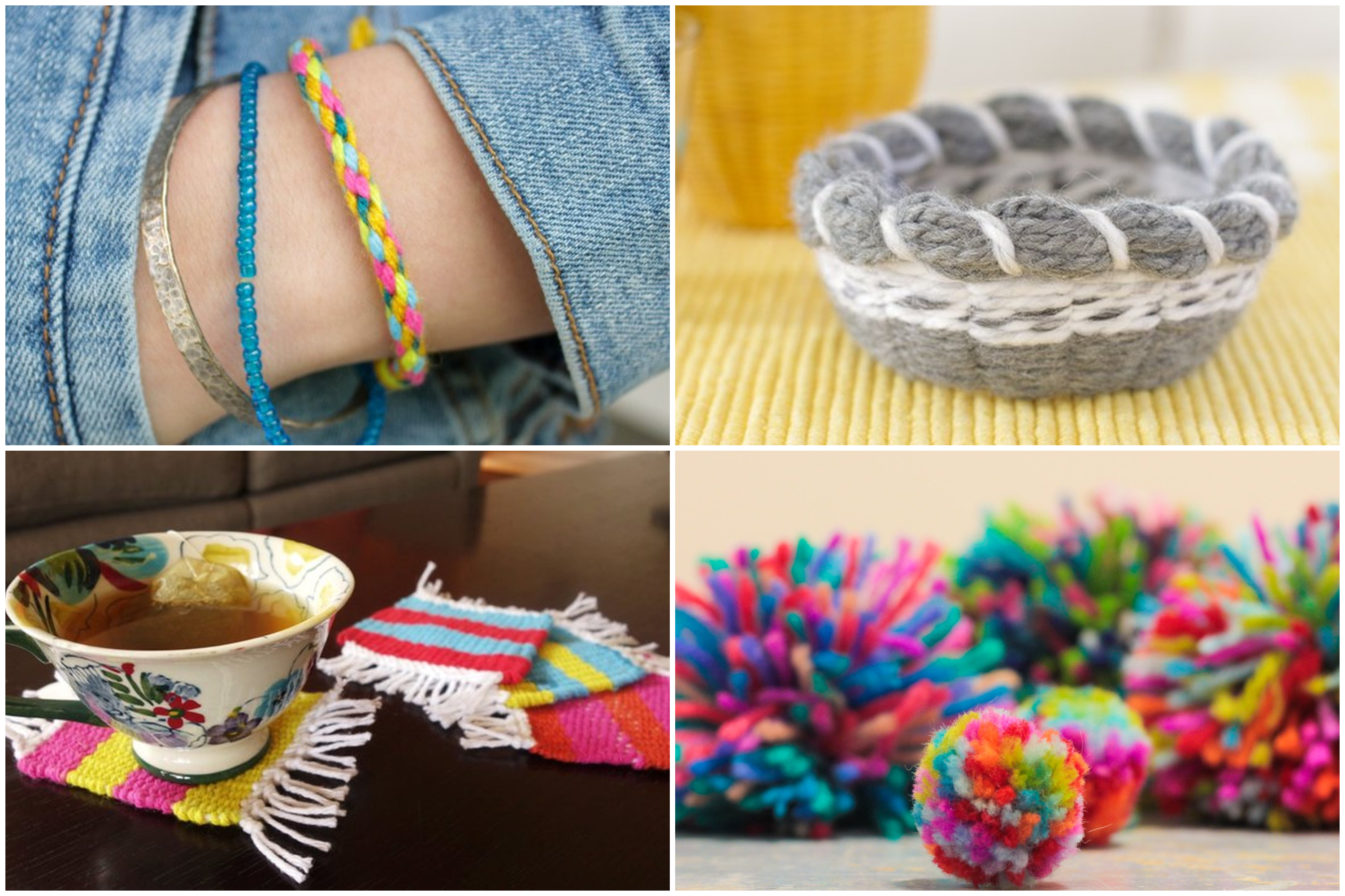 10 Fun & Easy Yarn Craft Ideas