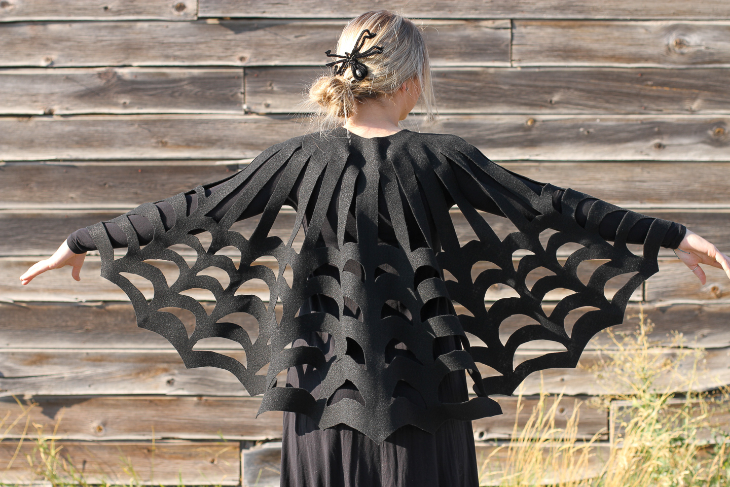 DIY Spider Web Costume: How to Make a Spider Web Poncho