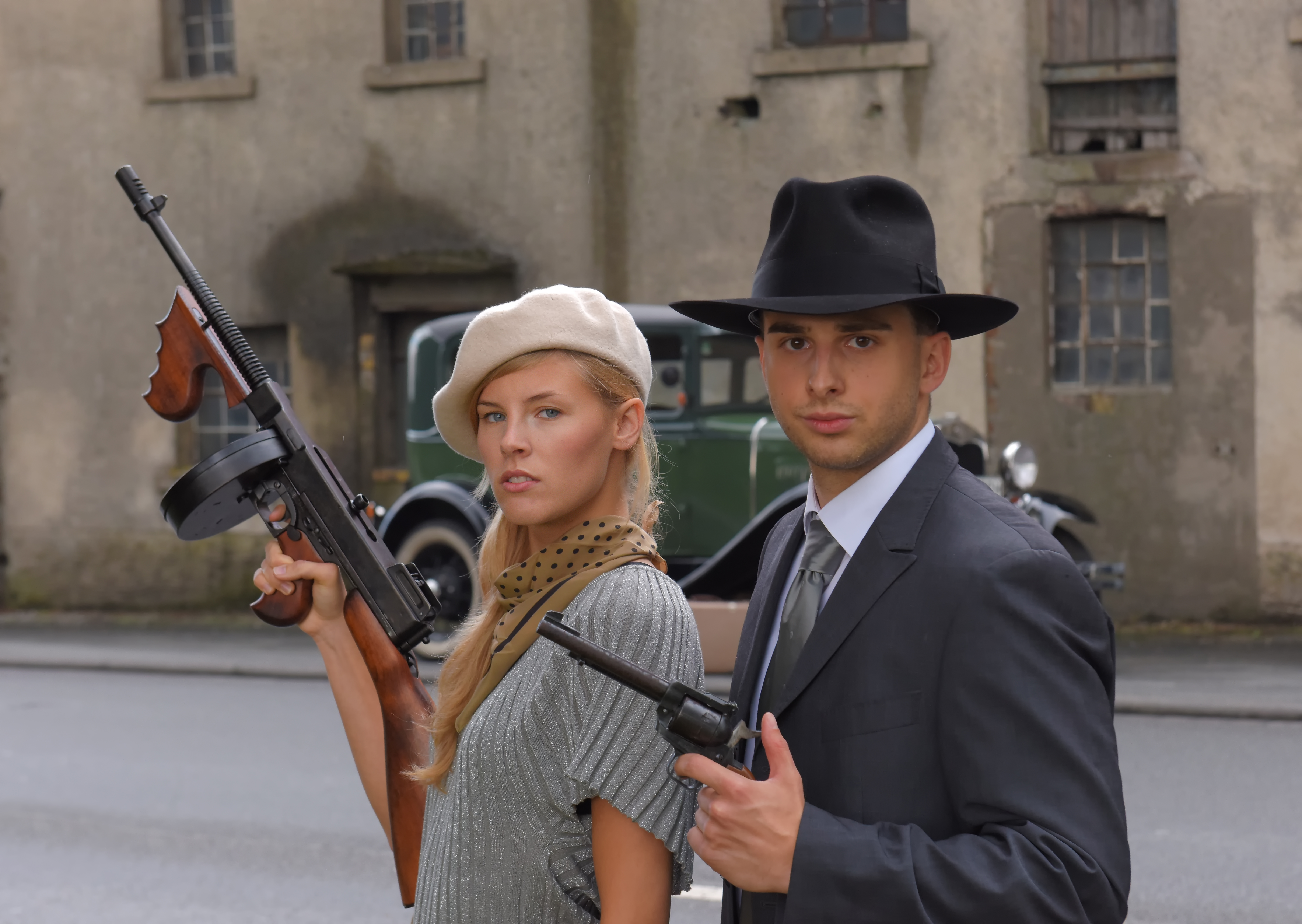 bonnie and clyde costume diy