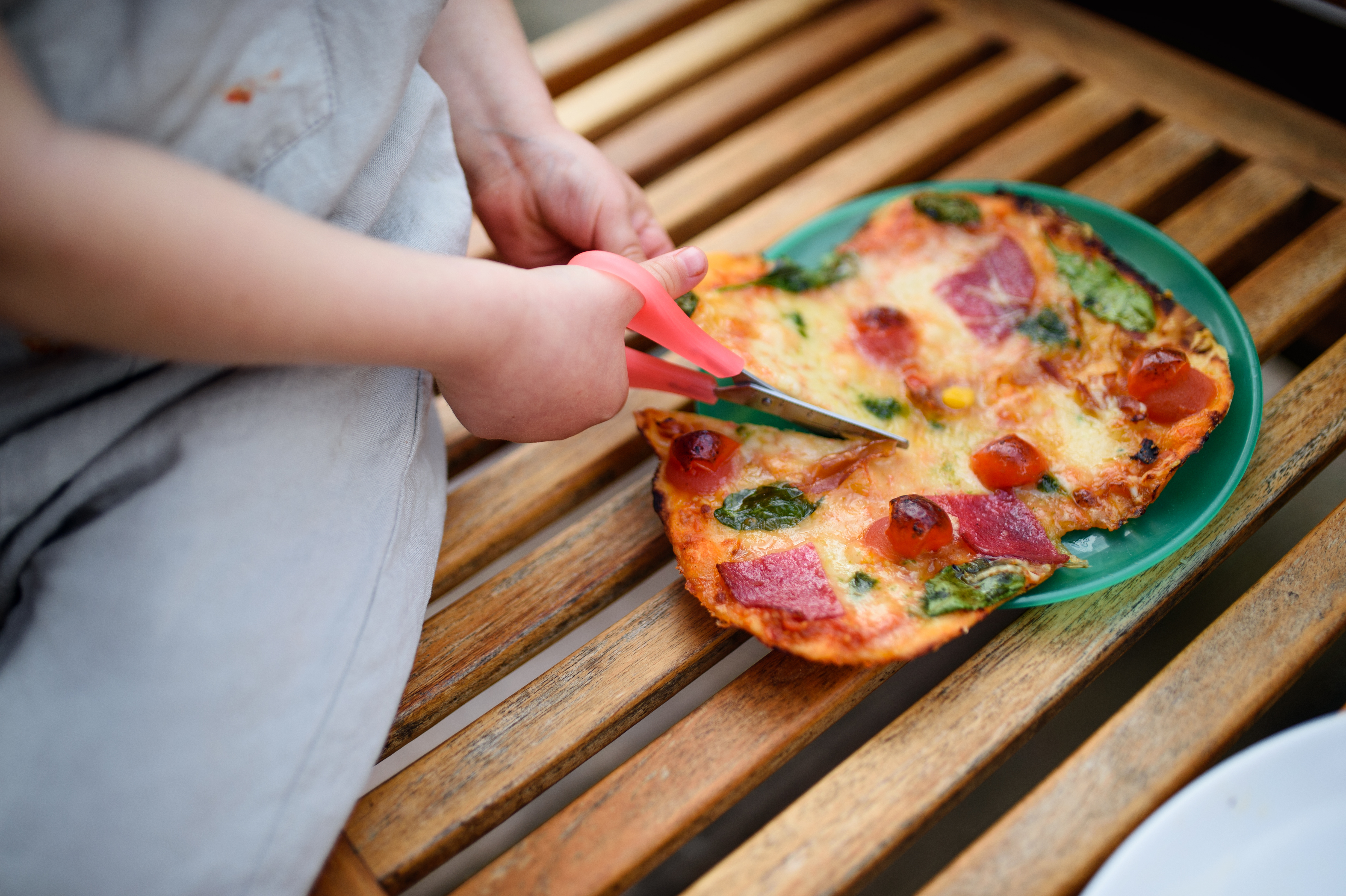DreamFarm Scizza Pizza Scissors - Red – The Happy Cook