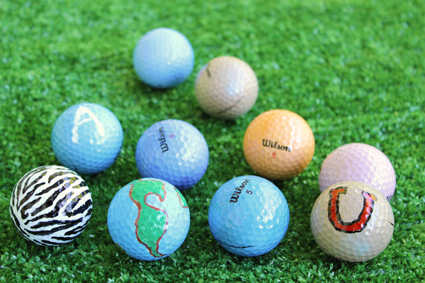 Funny Golf Ball, Personalized Golf Ball, Color Printed Golf Balls