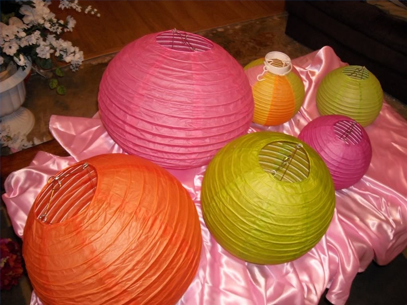 How to Make Chinese Paper Lanterns - DIY Party Decorations - Aunt