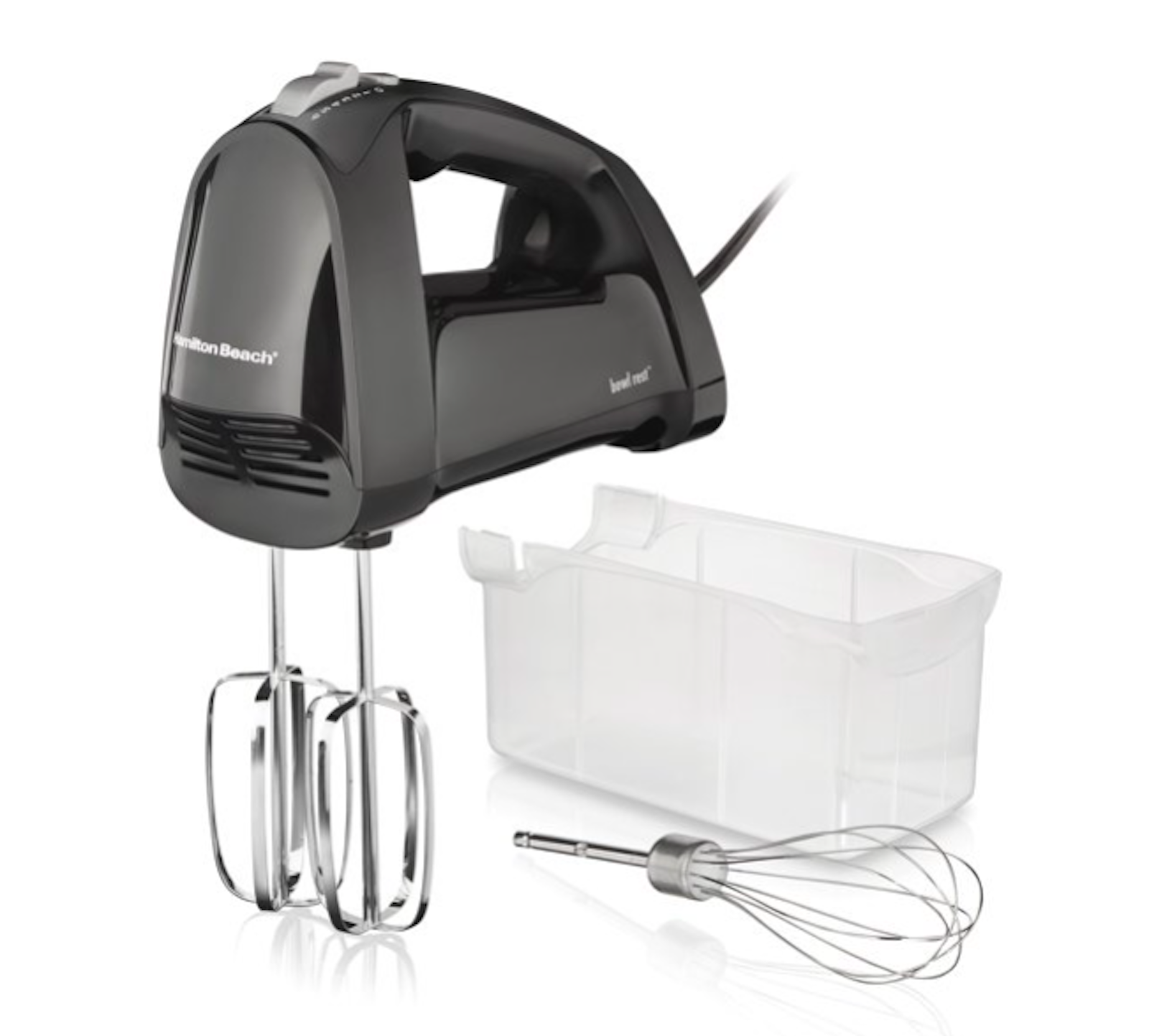 Oster 270-Watt Hand Mixer with HEATSOFT Technology, White