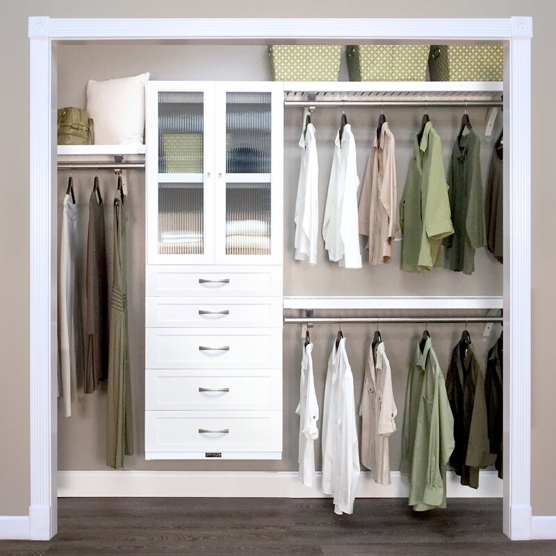 Rebrilliant Kaiyonna 78.74'' Closet System & Reviews