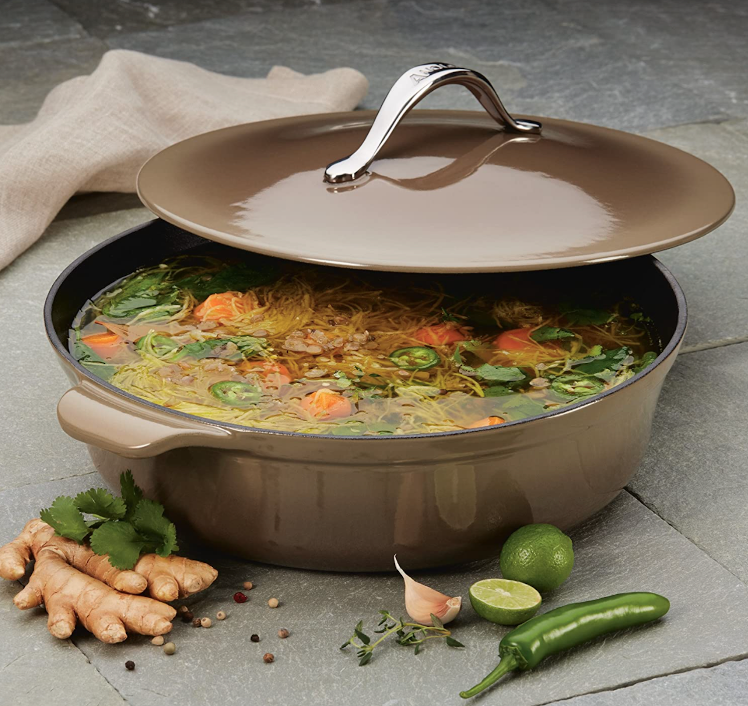 Hesslebach Cookware 10 inch Braiser Pan Unique State-of-the-art