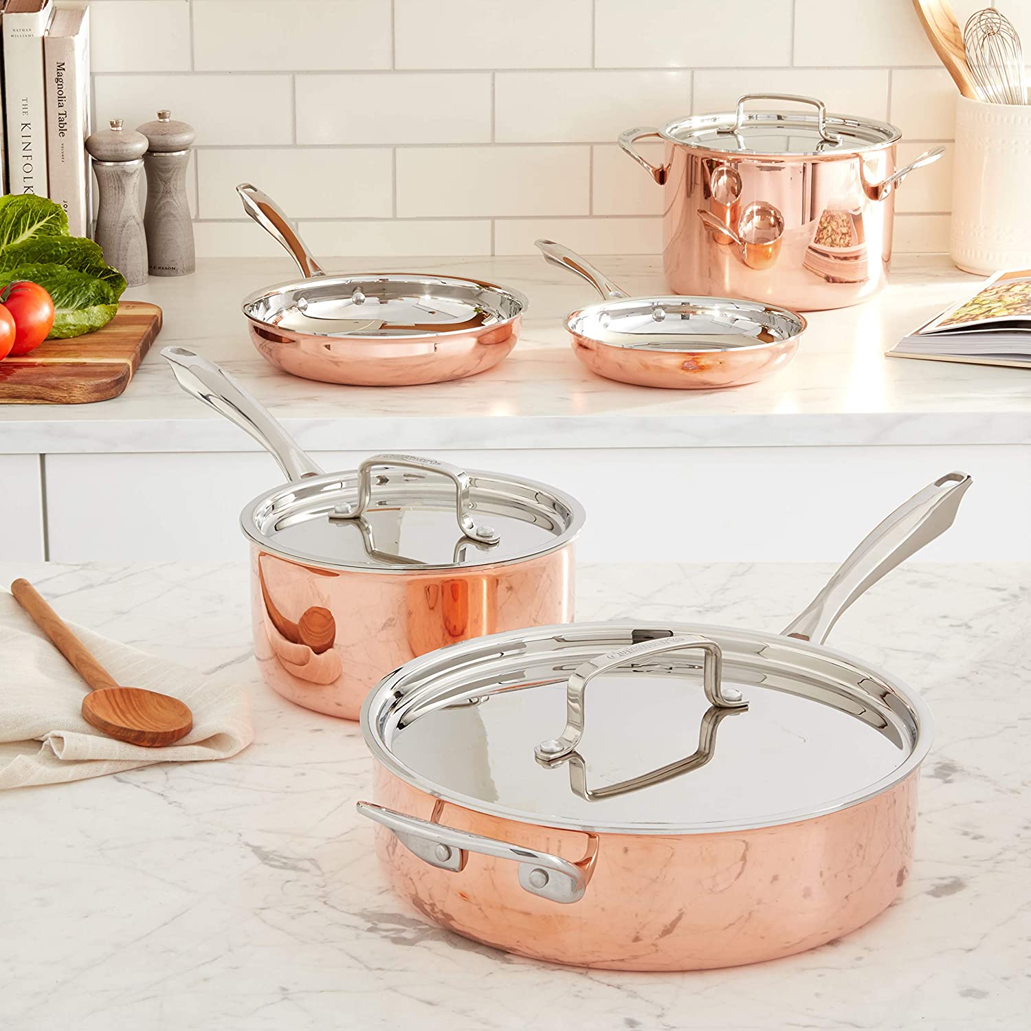 RFN by Ruffoni Copper 7-Piece Cookware Set + Reviews