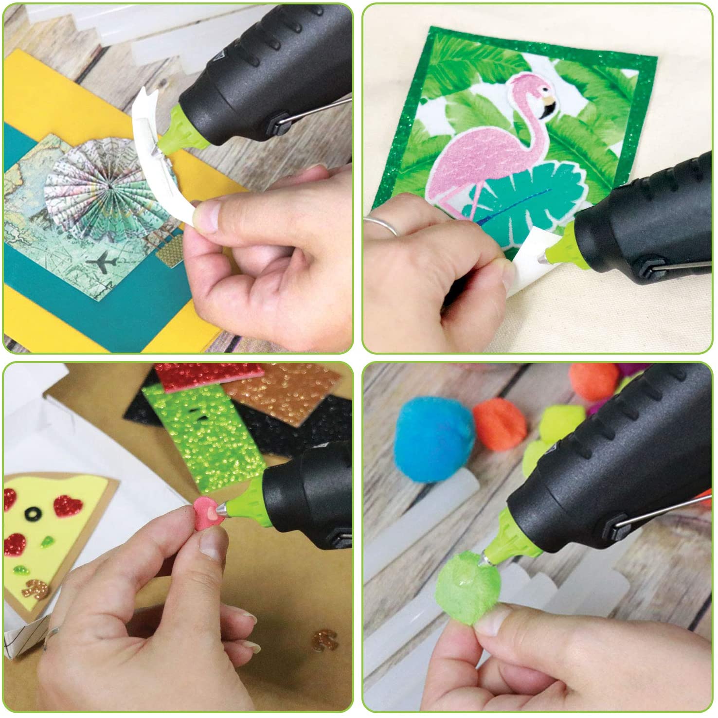 Hot glue gun useful for crafting and DIY work Cherkov art and creation
