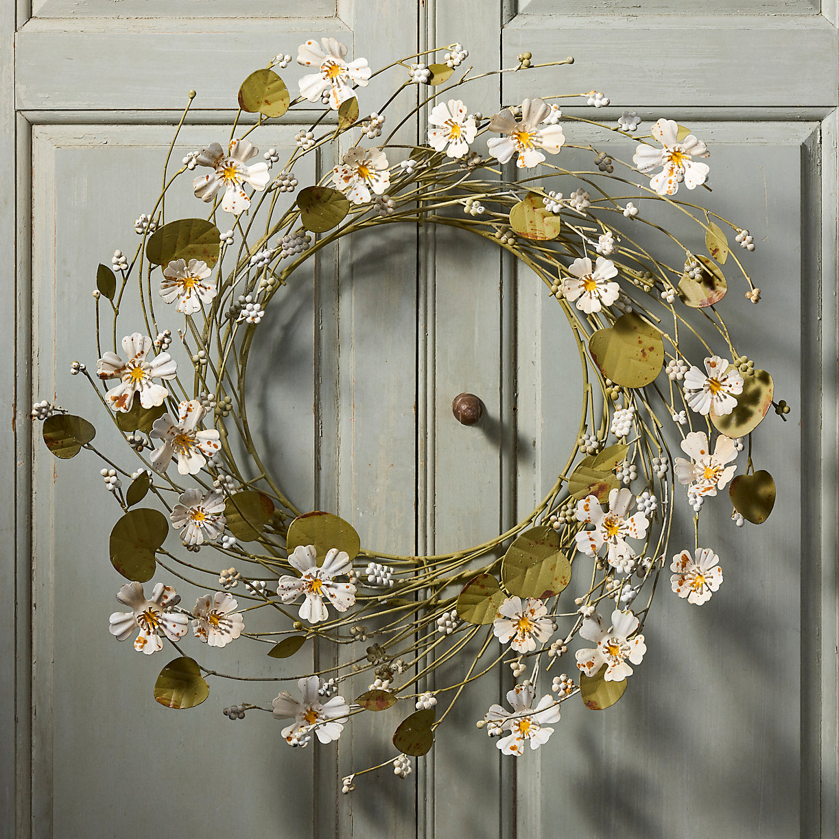 Wreath Making Supplies Easter Wreath Spring Wreath for Front Door Wreath  Base Frame Wreaths for Doors