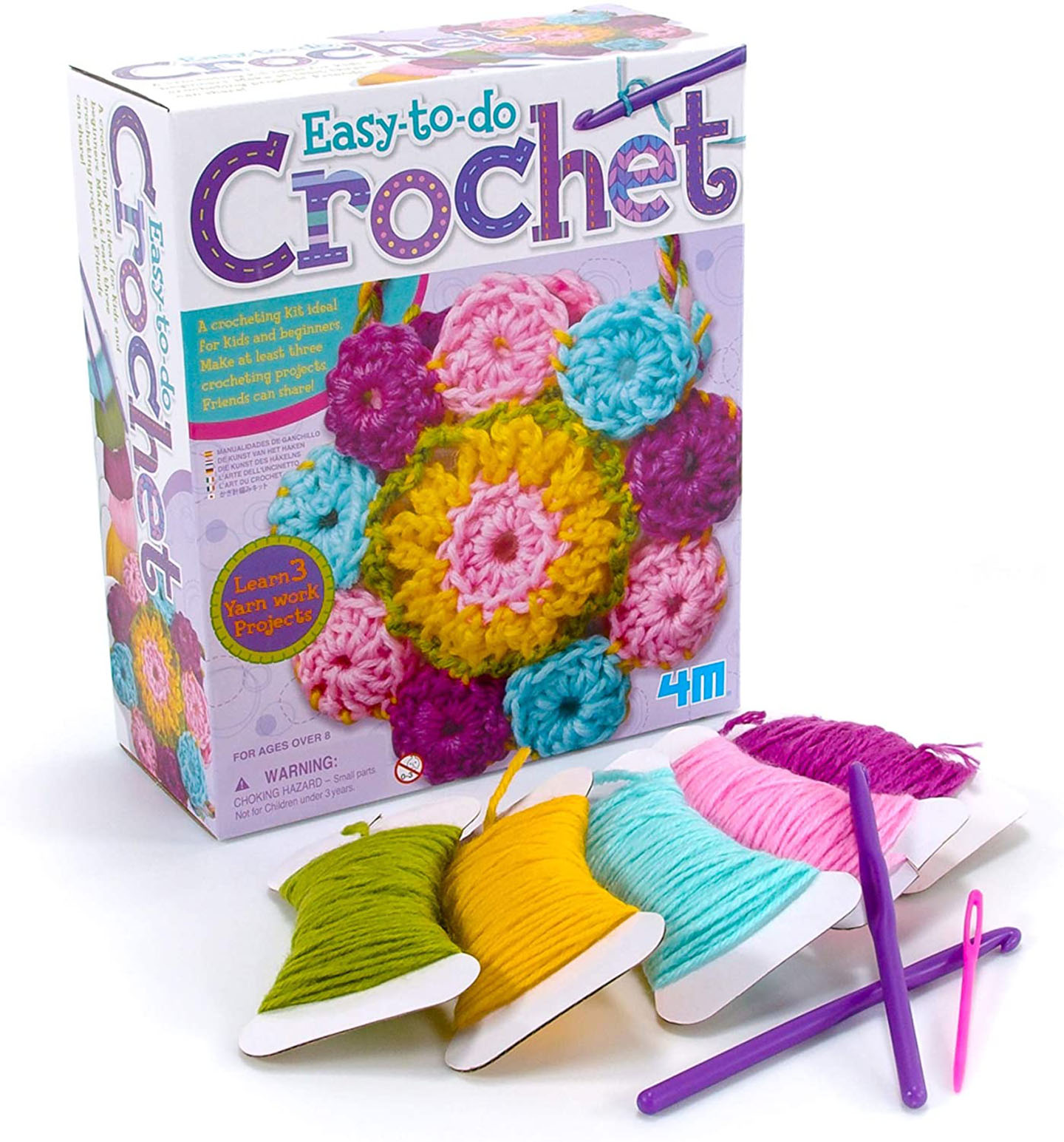 Huntington Home Crochet Gifts & Mini Makes for Beg., makes 8 projects, new