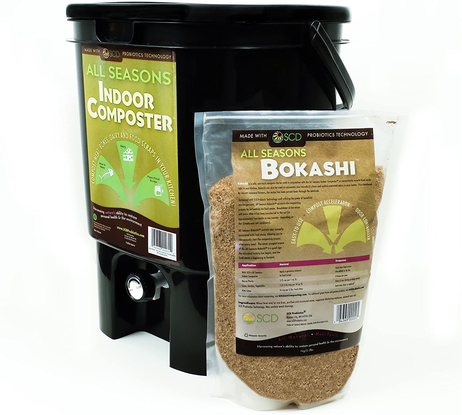 Review: All Seasons Indoor Composter Bokashi Compost Bin