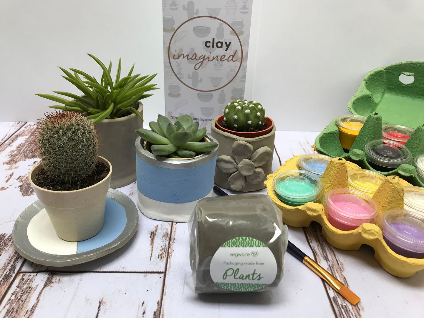 Extra Air Dry Clay - DIY Pottery Kit – Stuck in the Mud Pottery