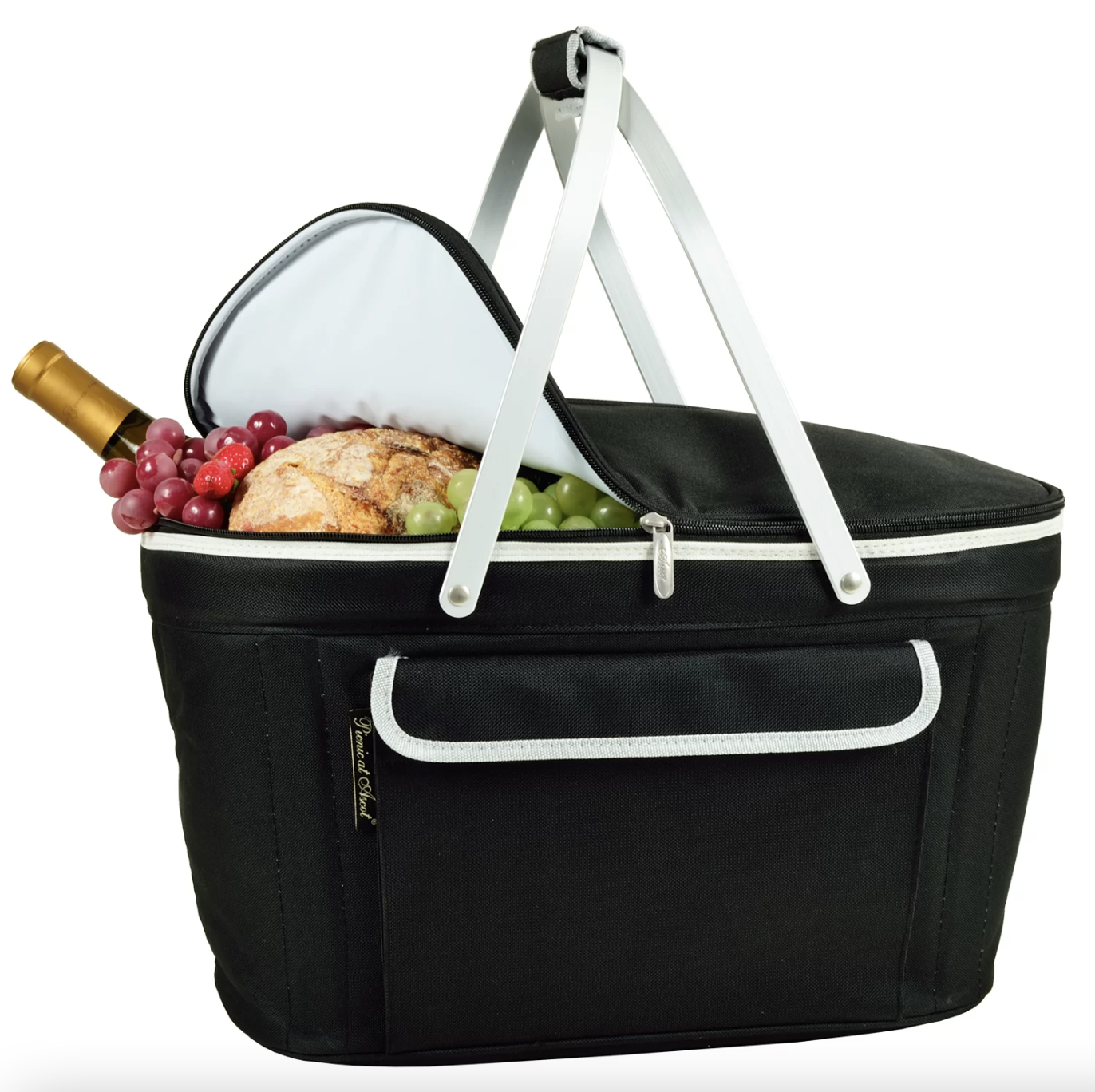 Camila picnic cooler basket for 2 persons, Maclay chinese tea black in  pyramid for adults green