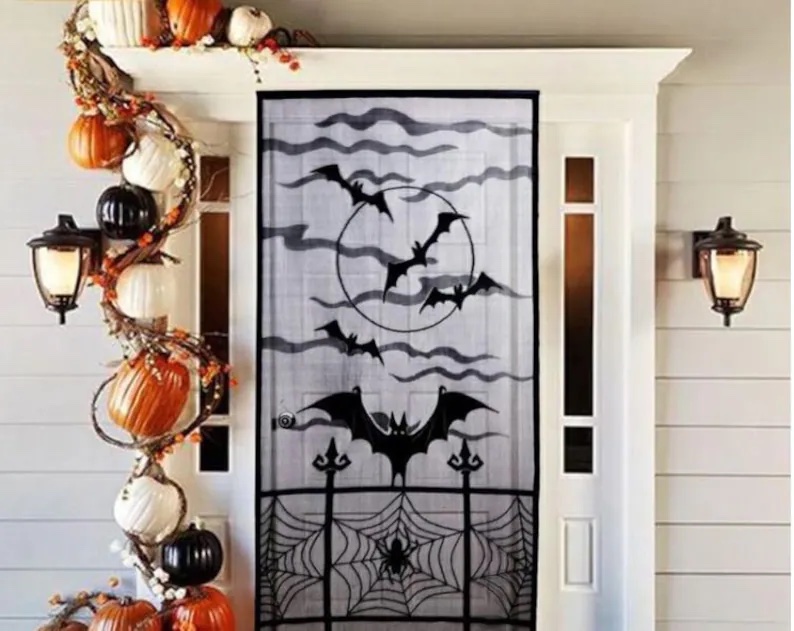 Halloween Front Door Decor Ideas | ehow