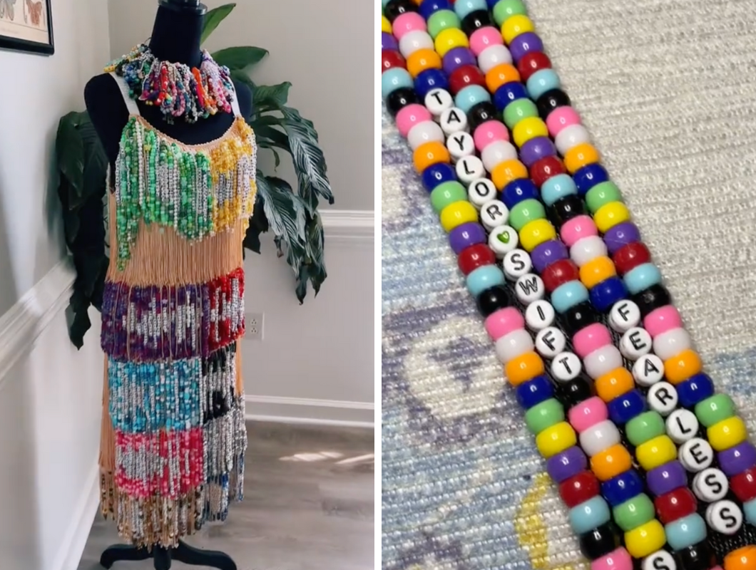 Taylor Swift's beaded bracelets are putting plastic beads back in