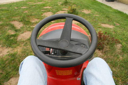 Lawn mower steering deals wheel