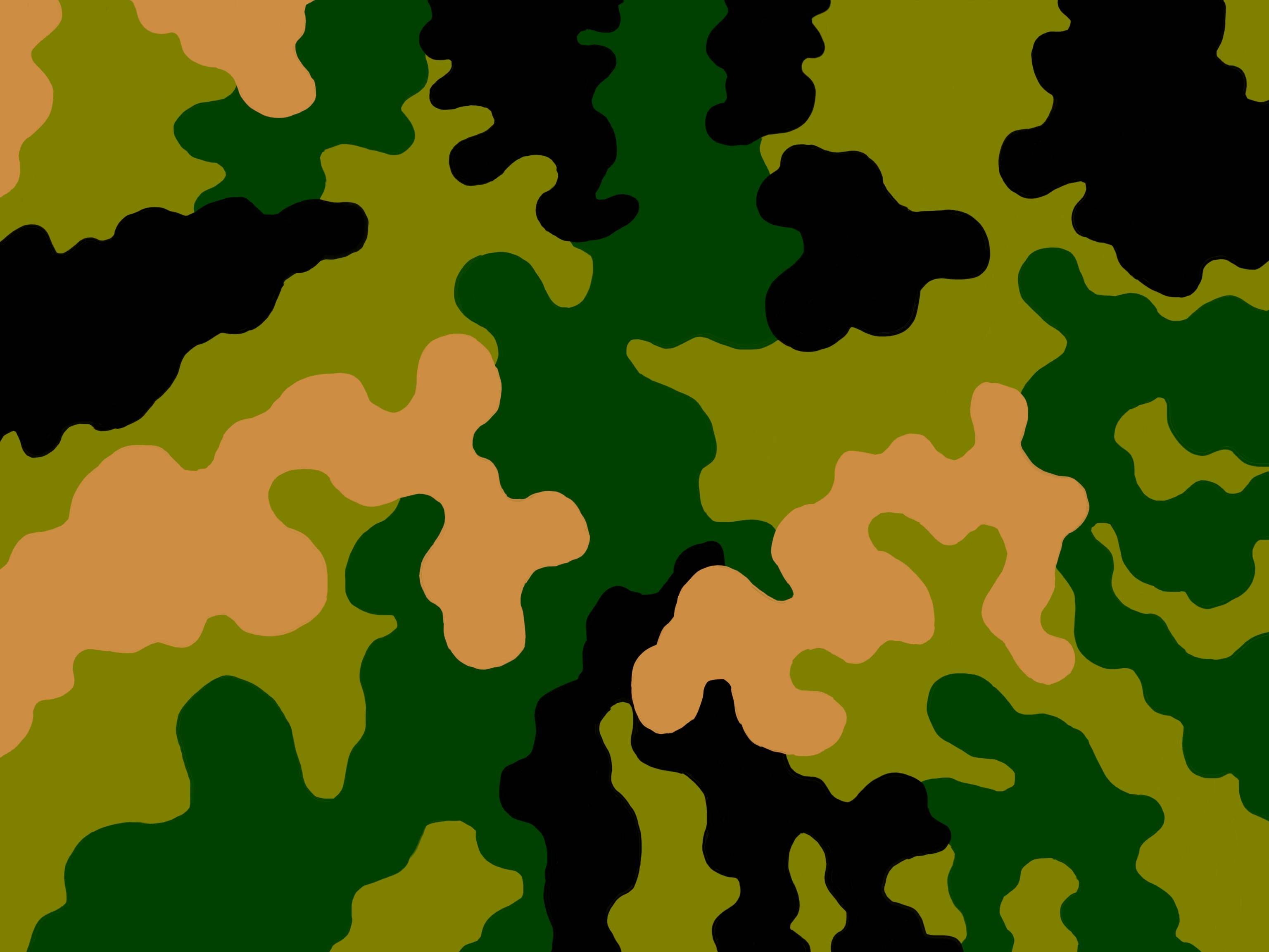 How to Paint a Camo Pattern