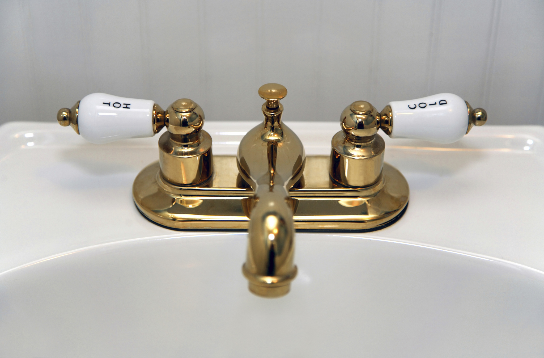 How to Get an Antique Brass Faucet for Way Less