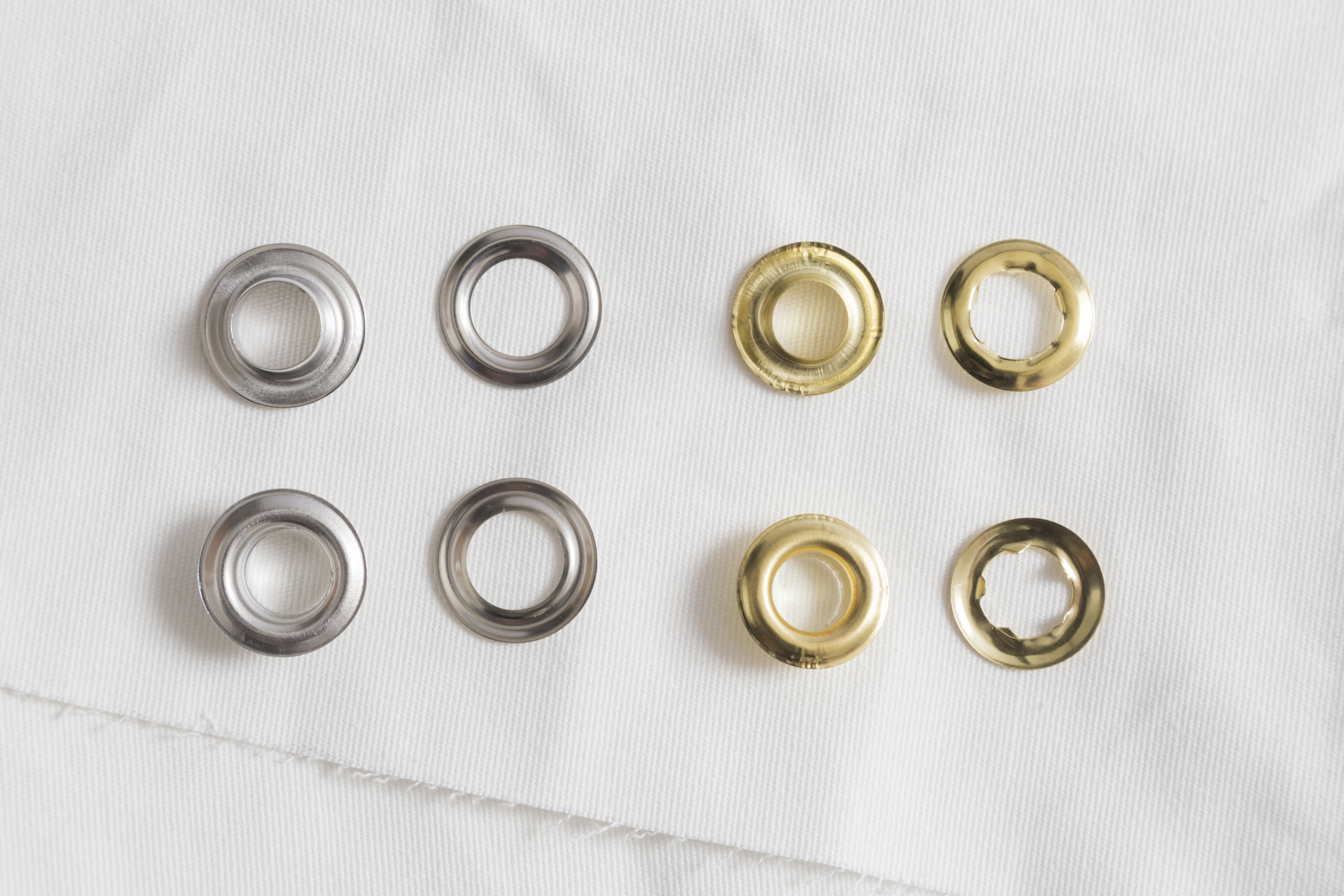 Metal Grommets (Eyelets) : Simple tools and ways to set them on fabric -  SewGuide