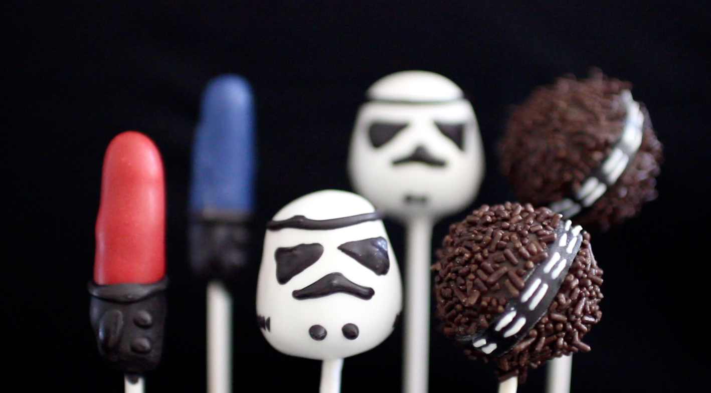 Chewie Cake Cups For A Star Wars Paty - An Open Suitcase
